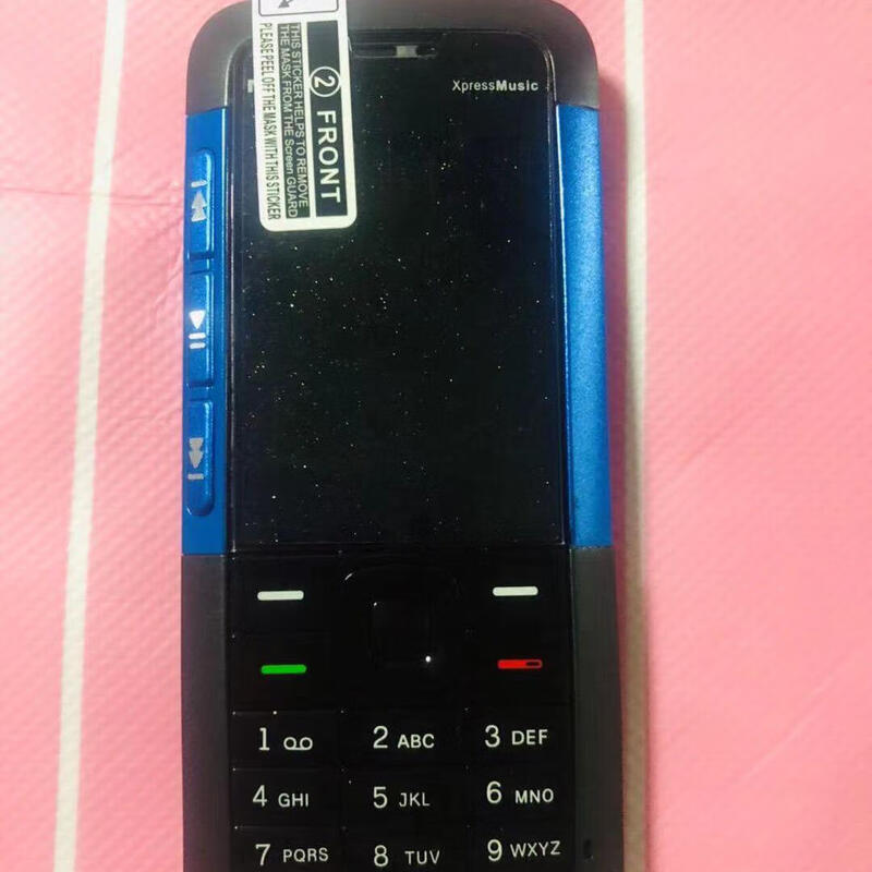 The same model of Noah's letter is suitable for Nokia 5310XM mobile candy bar, classic old school student backup big button mobile phone, network old mobile phone, black mobile version 1 battery 1 charge