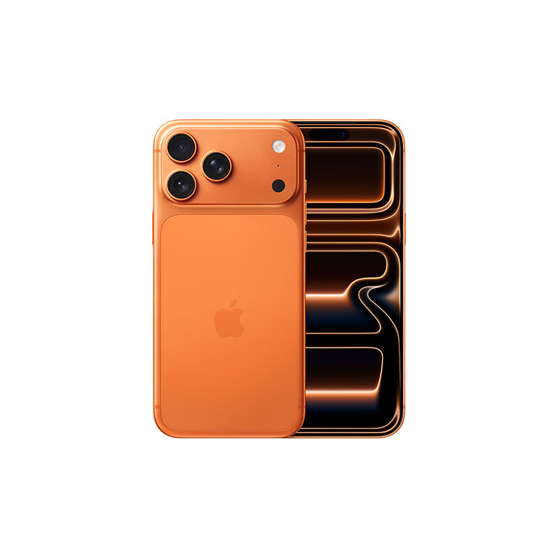 12-issue interest-free, 95% new Apple/Apple iPhone 17 Pro Max 512GB Xingyu Orange supports China Unicom and Telecom 5G dual-SIM dual-standby mobile phone