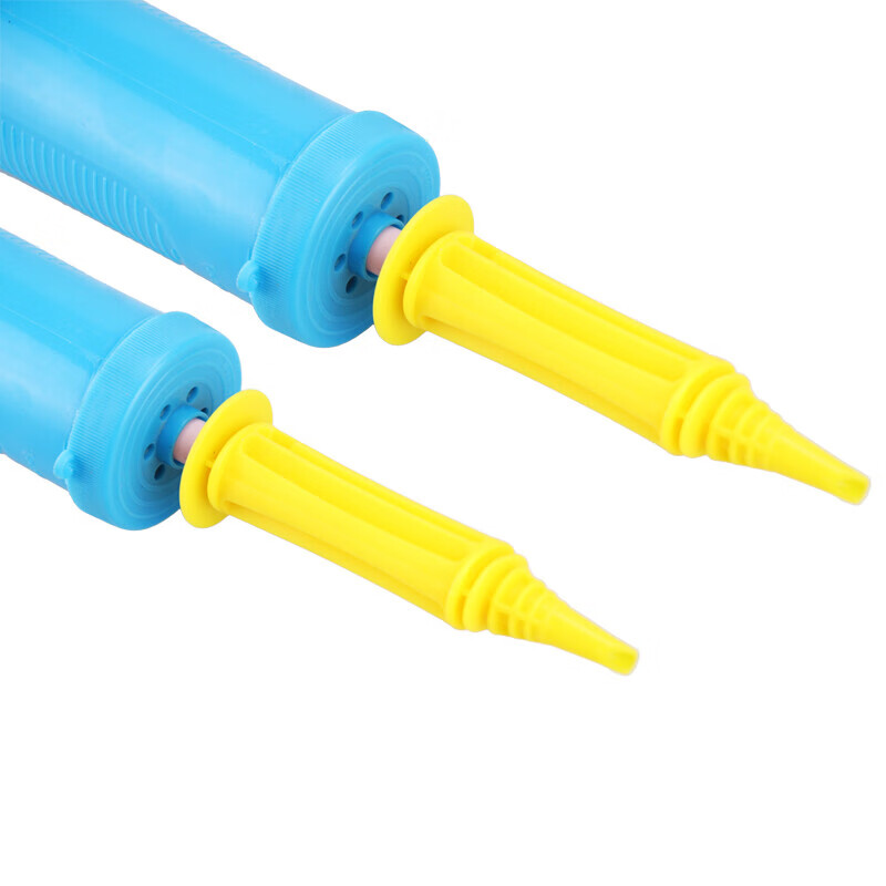 Hasdick Beijing Warehouse Delivery Inflatable Inflator Inflator for Filling Bags Hand Push Inflator Tool Bubble Bag Balloon Inflator Random Color HKT-14