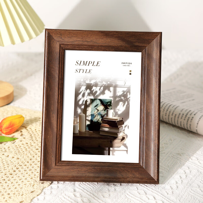 Cuttlefish retro American photo frame 8 inches photo table creative frame photo wall picture frame photo frame New Year gift