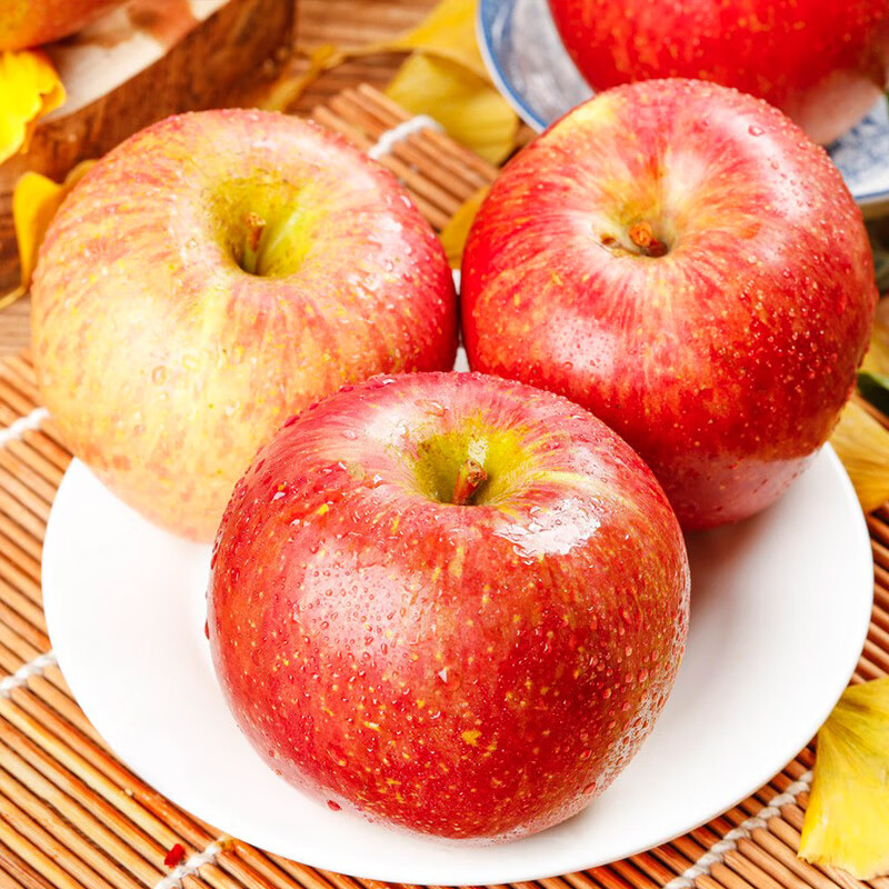 Hengxun Xinjiang Rock Candy Heart Apple Fruit Red Fuji Ugly Apple Fresh Seasonal Fruit Gift Box Selected 5kg Pack Net 4.5kg