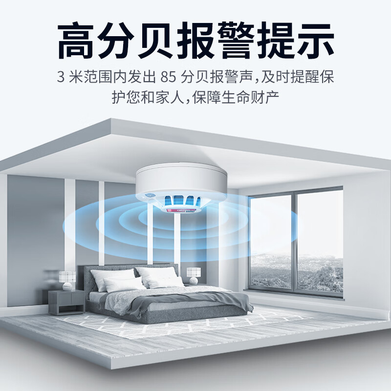 RFENGYUN Ruofengyun smart smoke alarm fire-fighting 4G networked fire smoke detector home induction smoke alarm