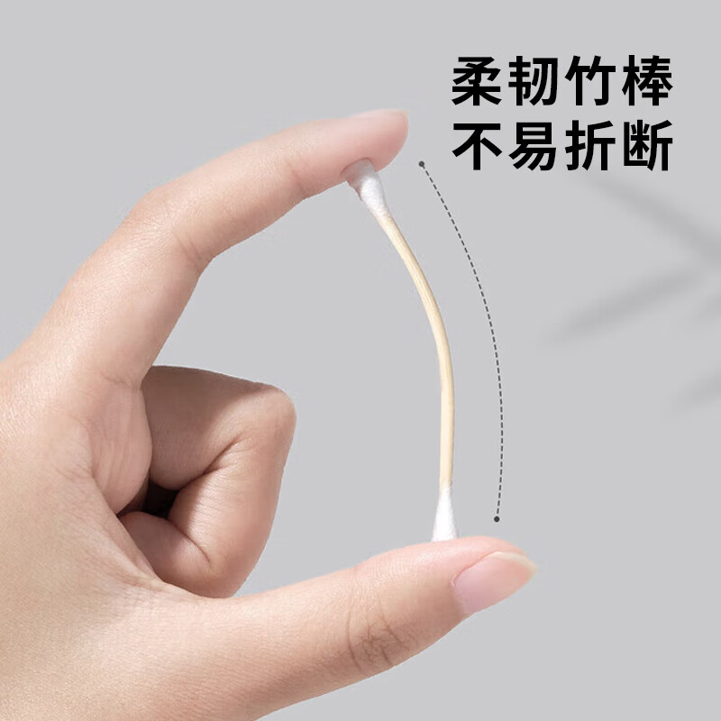 Sodolike Shangdao 300 pieces disposable hygienic double-ended cotton swabs makeup cleaning cotton swabs 300 pieces