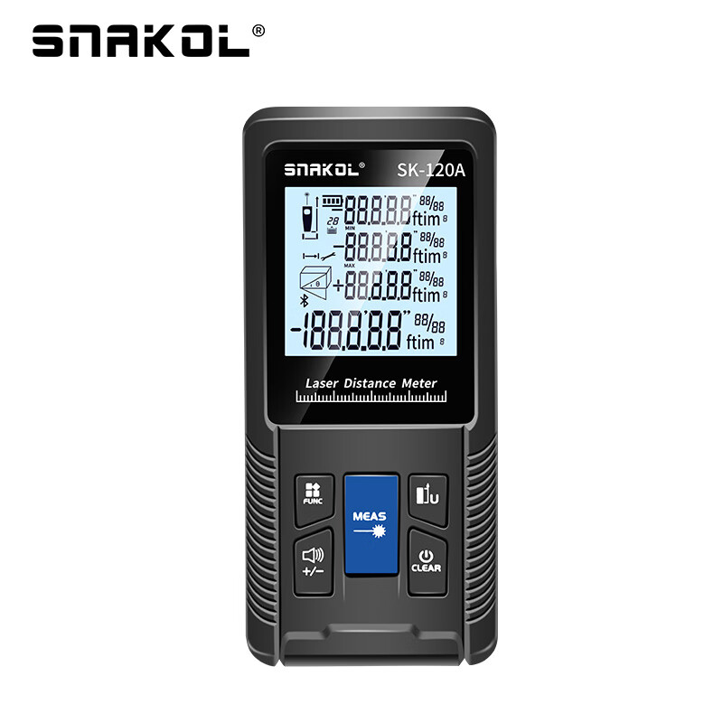 Huaiman high-precision handheld laser distance meter for room measurement green light electronic ruler SK-50A (50m)