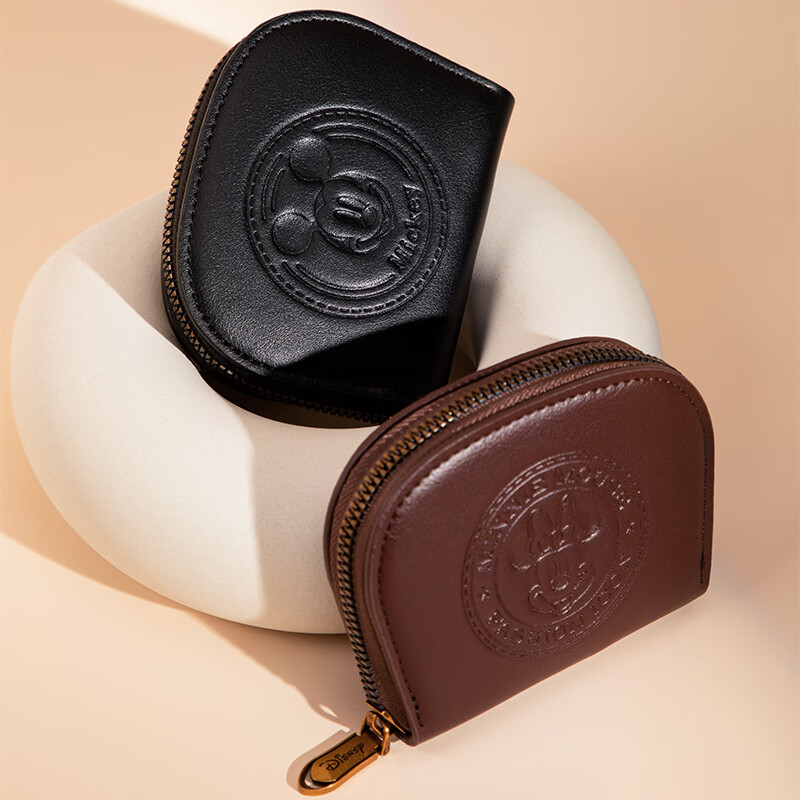 Disney Minnie Card Bag Women's Bag Card Bag Women's Small Coin Purse ID Bag Multi-Card Slot Small Bag Birthday Gift for Girls