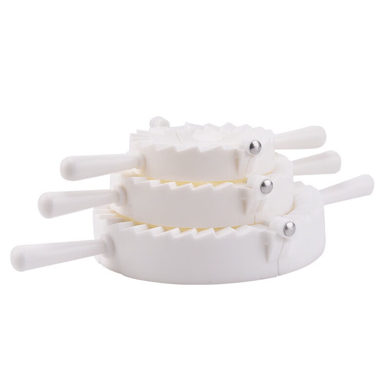 Hualeji straight handle 15.5/12.3/9.5 leek box bamboo shoots dumpling mold extra large thick dumpling dumpling vegetable corner Qingming straight handle 15.5cm leek box