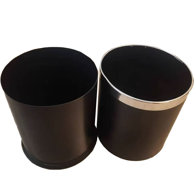 Yuchu metal trash can 10L double layer/piece