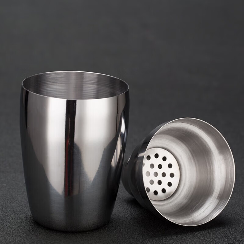 LOCKZI bar soul standard three-stage shaker classic Japanese bartender bartender stainless large 500ml regular