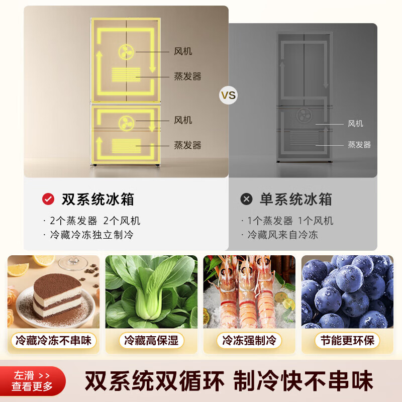 Toshiba Dabai Pear 600-liter French-style multi-door refrigerator dual-system automatic ice making ultra-large capacity ultra-thin embedded first-class energy efficiency frost-free GR-RF638WI-PM1 GR-RF638WI-PM1