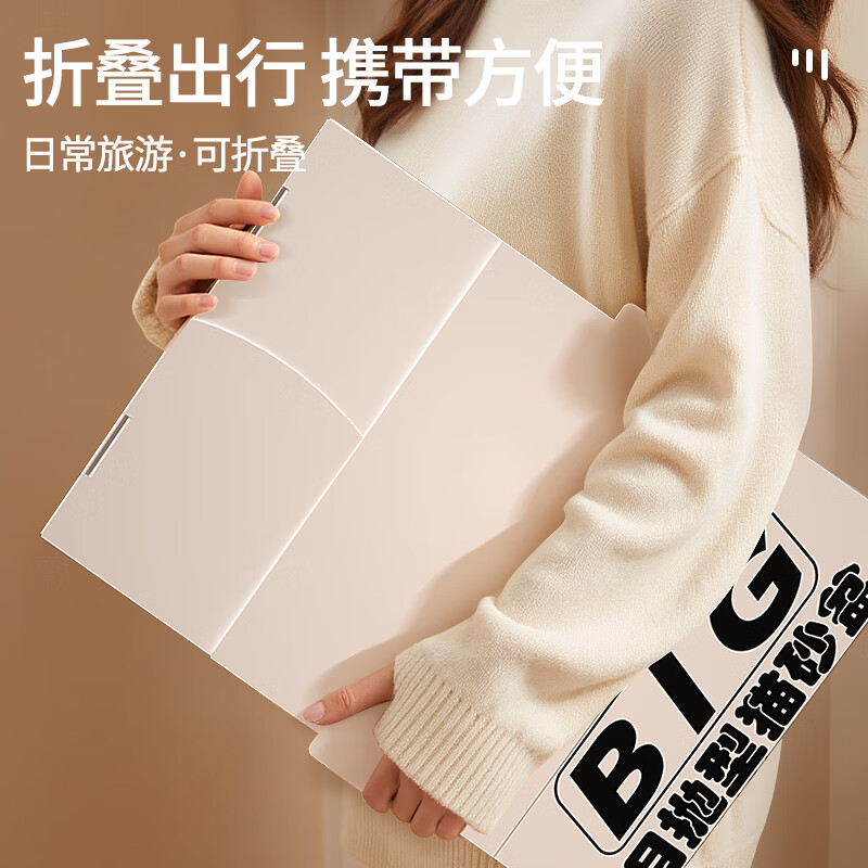 HELLOJOY disposable cat litter box, foldable cat litter box, portable, leak-proof, waterproof and moisture-proof cat supplies