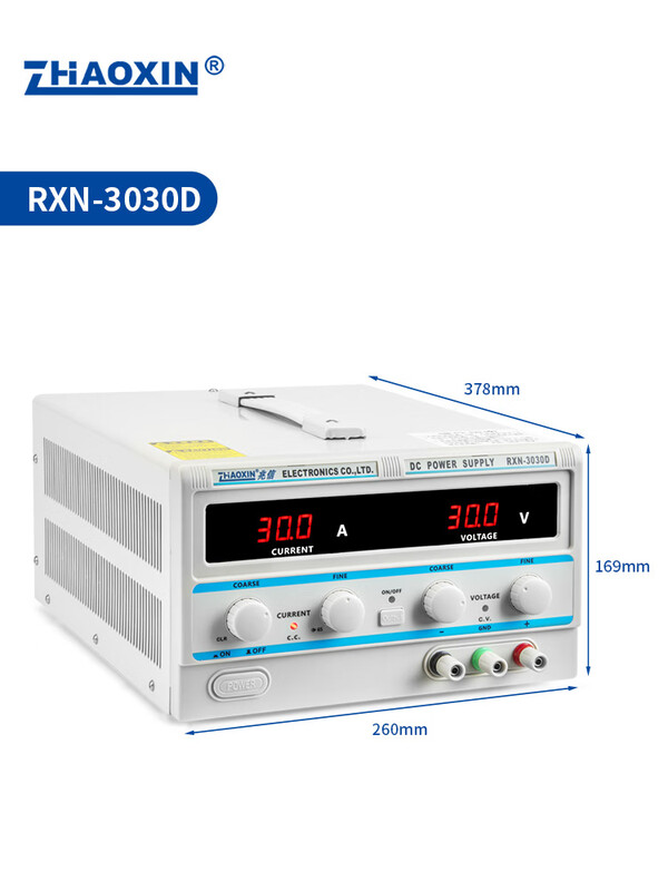 ZHAOXIN linear adjustable DC regulated power supply RXN-3030D 0-30V 0-30A RXN-3030D standard