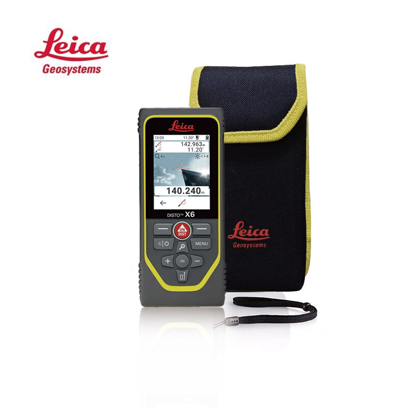 Leica X6 handheld laser rangefinder indoor and outdoor room measuring instrument high-precision infrared measuring instrument