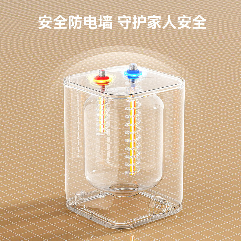 Made in Tokyo with a national subsidy of 20%, small kitchen treasure electric water heater 7.8 liters, first-class energy efficiency 2200W fast heating household kitchen small water storage type energy-saving insulation hot water heater KW7X01