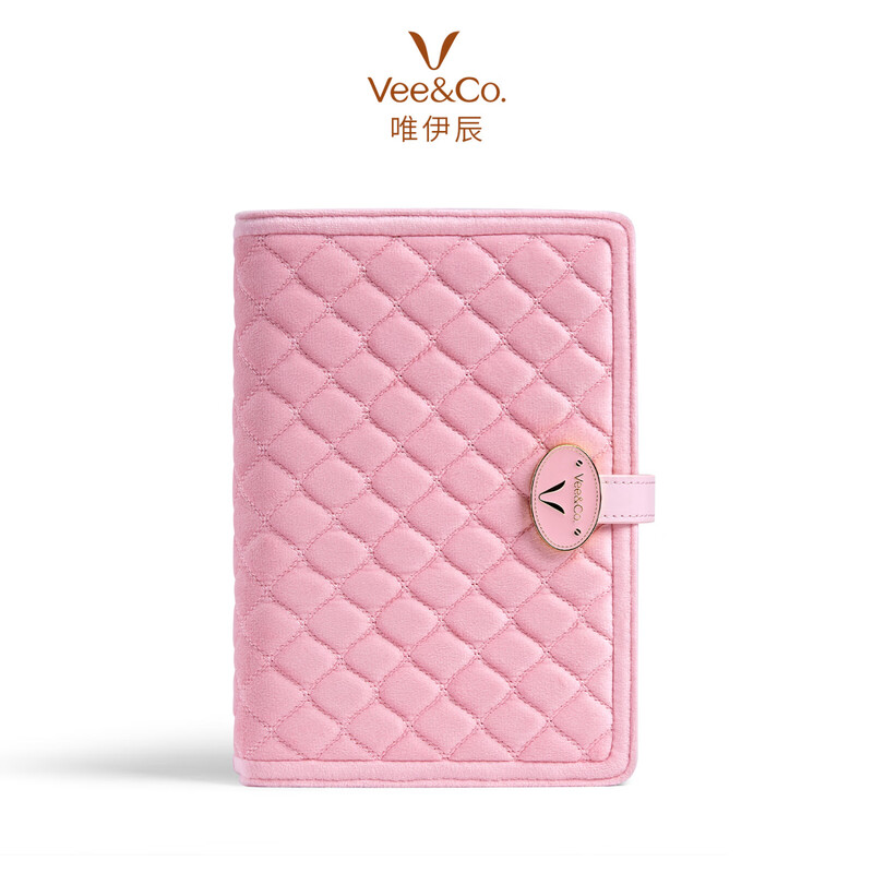 Wei Yichen high-end velvet portable storage bag gold necklace ring earrings bracelet jewelry box birthday gift