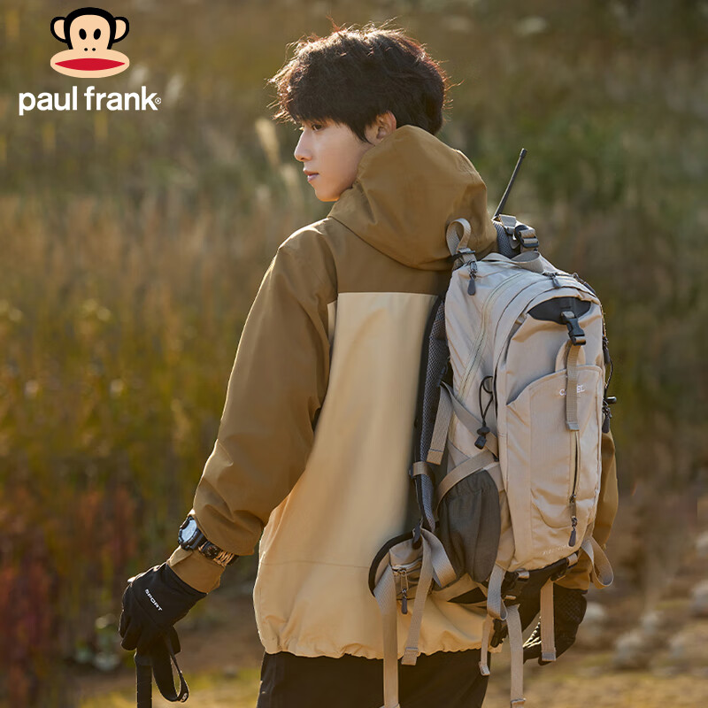 Paul Frank Jacket three-in-one men's jacket men's autumn detachable jacket men's outdoor waterproof and windproof mountaineering clothing