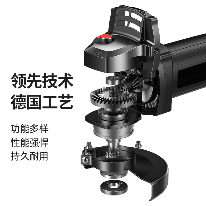 Hand-held angle grinder polisher grinder hand grinder small cutting machine household hand grinding wheel polishing artifact household precision model + cutting and grinding saw blade