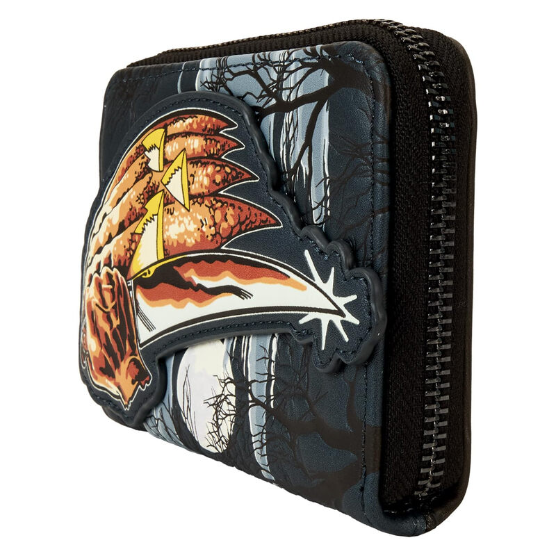LoungeflyLoungefly Halloween Michael Myers Jack-O -Lantern Luminous Zipper Wallet Multicolor