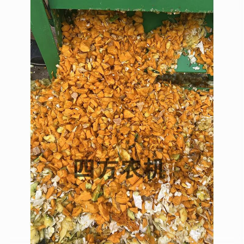Sanqihu stainless steel melon and fruit dicing machine small household cultivation sweet potato pumpkin cassava radish potato pellet machine 6 blades 6 blade dicing machine supporting motor