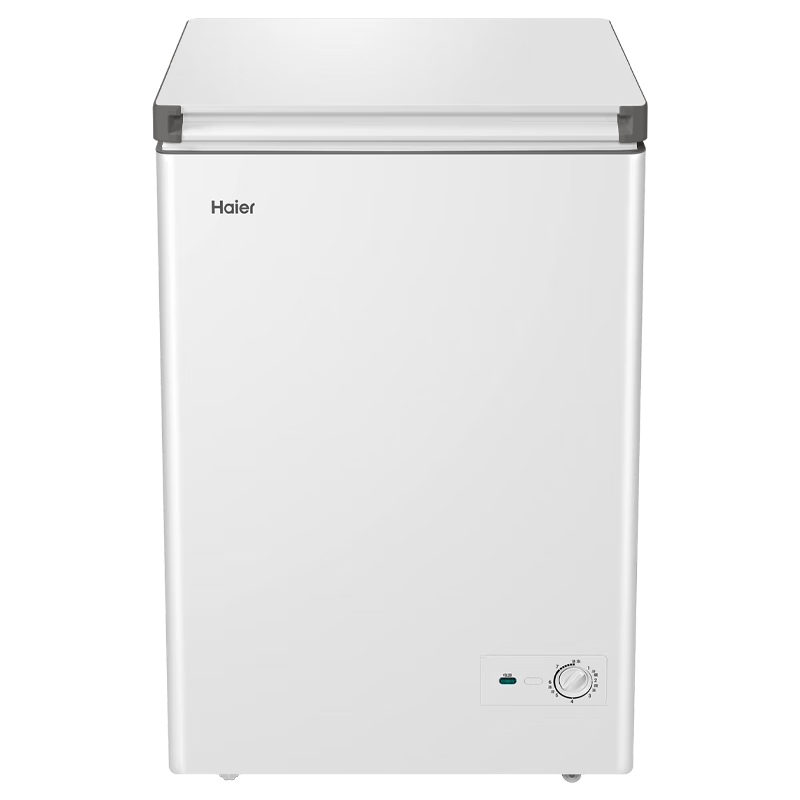 Haier household commercial freezer small freezer dual-purpose refrigeration and freezing - 30 degrees deep cooling quick freezing freshness preservation first level energy efficiency and energy saving trade-in for new and enjoy subsidies 80% frost reduction new product 100L freezes about 140 kilograms of meat