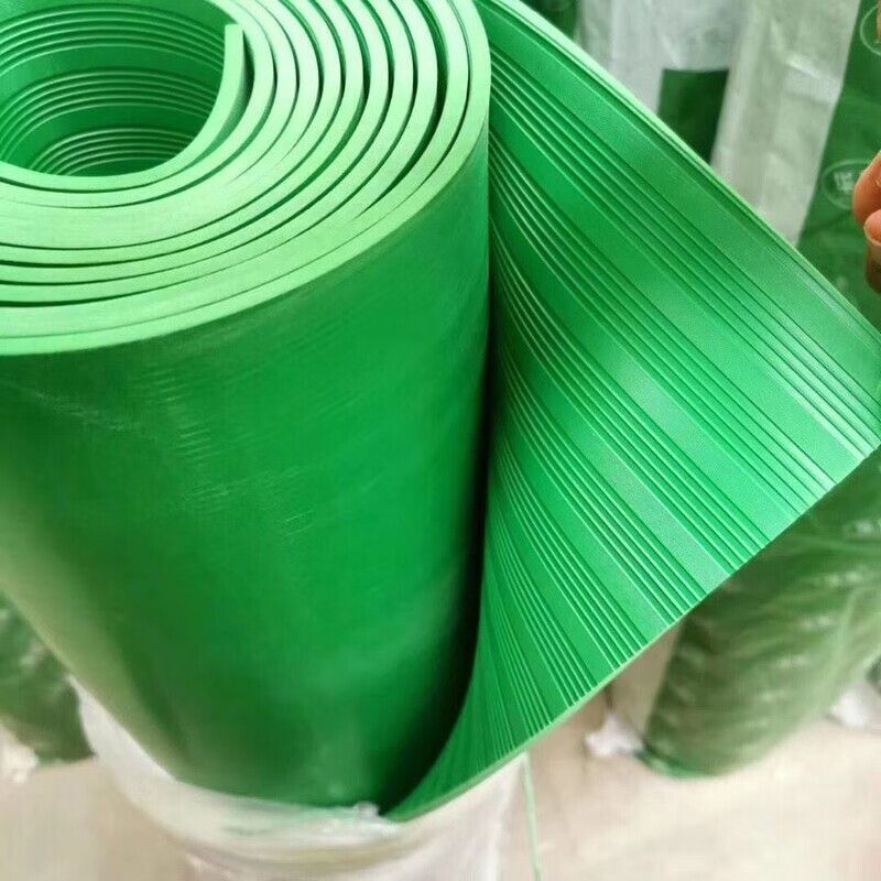 Mo Peng Insulation Blanket High Voltage Insulation Mat Power Distribution Room Insulation Board Rubber Mat 3/5/8/10mm Power Distribution Room 35kv Rubber Carpet Red Stripe 3mm Per Square