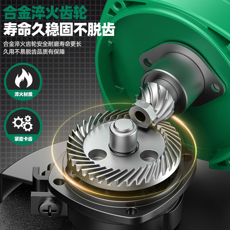 Shida angle grinder wired 220V electric hand grinder household mini grinder grinder cutting machine hand grinding wheel 860W home decoration model D05721+ all-round set