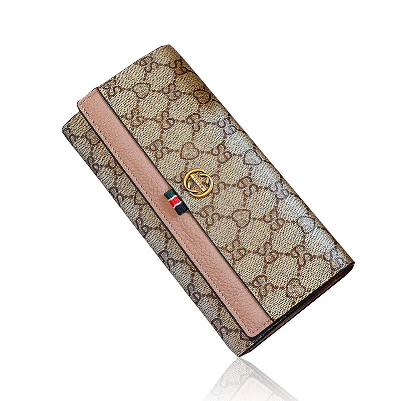 Scarecrow Women's Wallet 2025 New Fashion Wallet Long Niche Design Simple Multi-Card Slot Card Holder Large Capacity Wallet Pink
