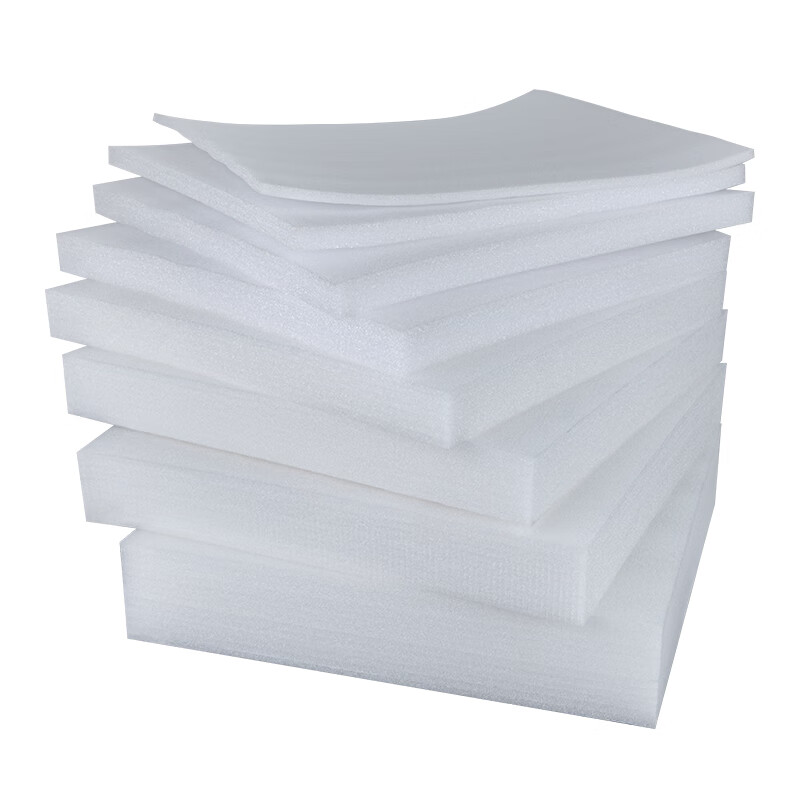Seaside epe pearl cotton high-density foam board express anti-collision packaging filled plastic thickened shock-proof packaging moisture-proof and shatterproof white foam board can be customized Thickness 3.5 cm * length 1 meter * width 1 meter white