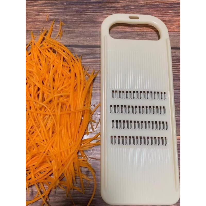 Fat Donglai's same style cucumber grater, potato shredded vegetable grater, slicing vegetable grater for restaurants, 2mm fine grater, 1 pack, extra thick.