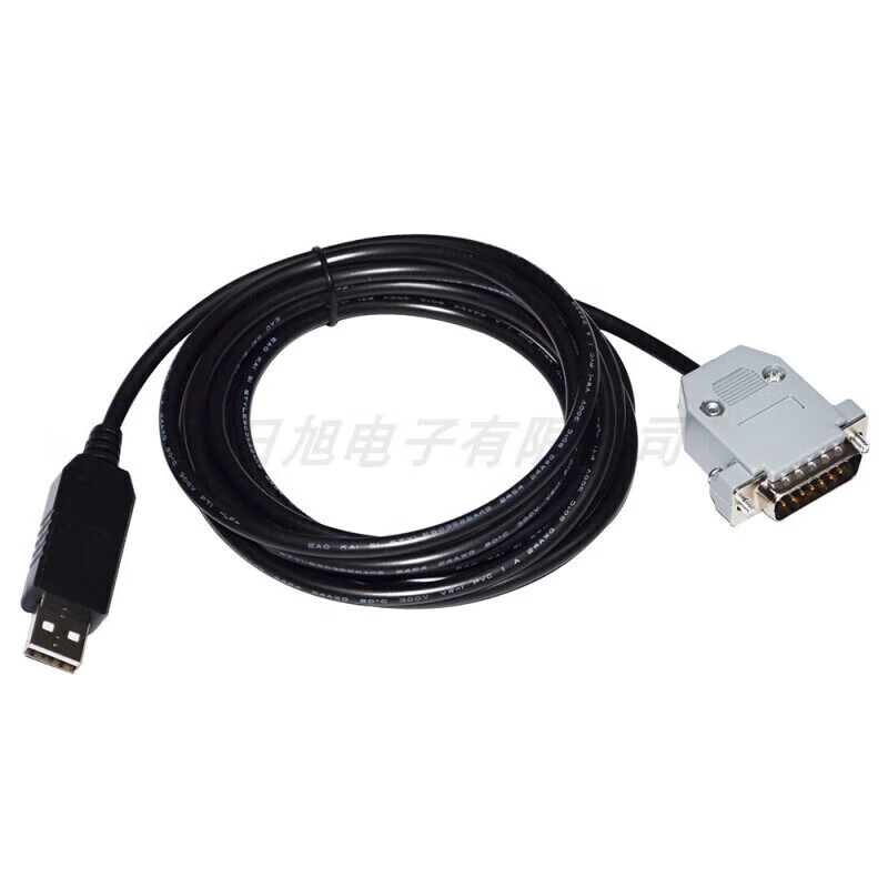USB to DB15 male and female, suitable for weighing instruments connected to PC RS232 serial communication data cable USB to 15 USB to 15-pin female 1.8m