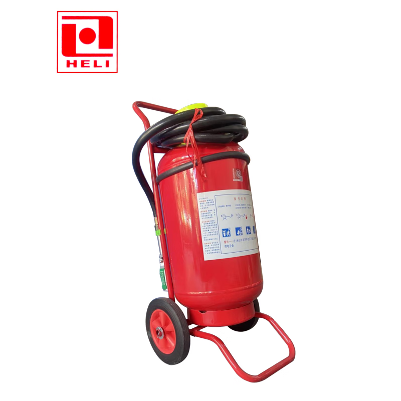 Trolley type dry powder fire extinguisher 35kg