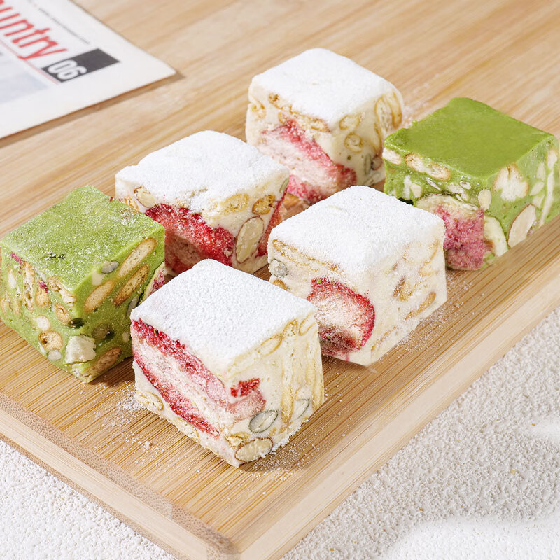 Pi Xiaojian Original Xiaoqifu Biscuit 500g Snowflake Crispy Special Baking Ingredients Nougat Material