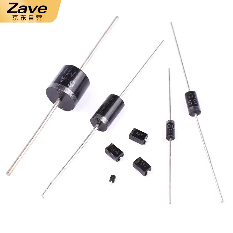 ZAVE rectifier diode straight plug 1N4001 patch SMA silk screen M1 (50 pieces)