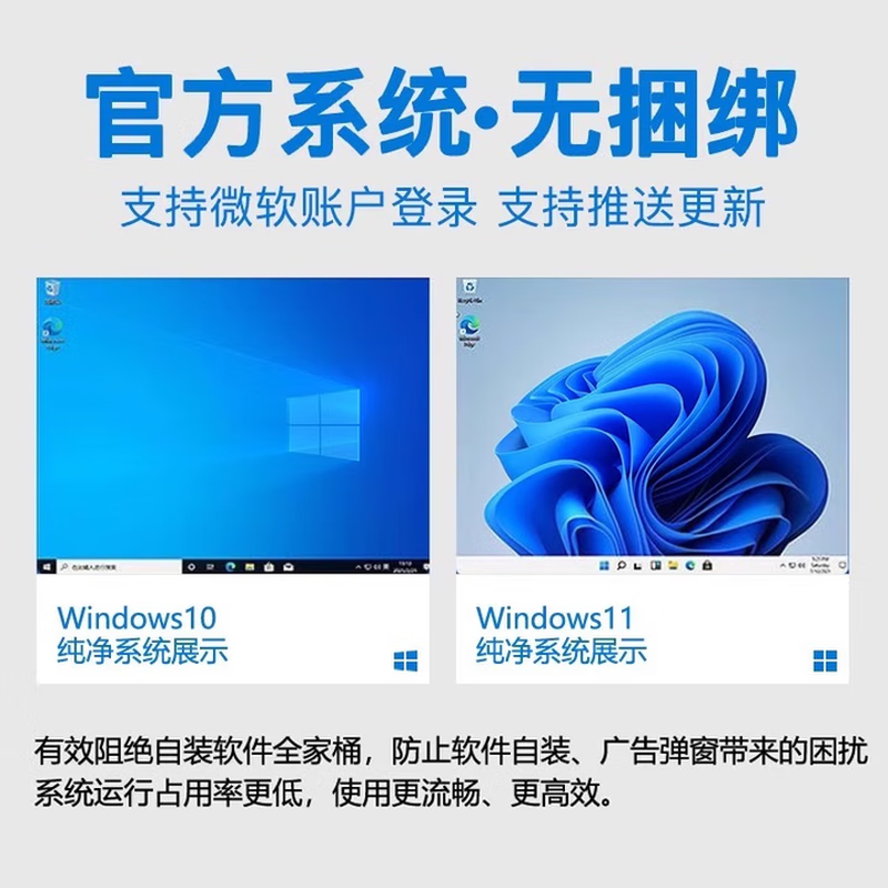 Win10 professional version genuine system win11 genuine reinstallation system U disk windows10 activation code professional version win11 professional version U disk version