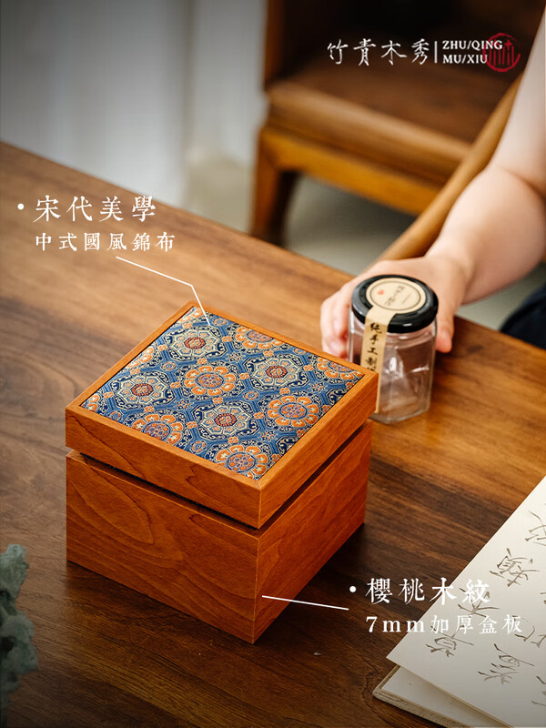 Honey jar special bottle for gift giving empty bottle honey packaging box special honey gift box with bottle empty box high-end gift medium double cup-2 catties gift box + honey jar + free gift bag