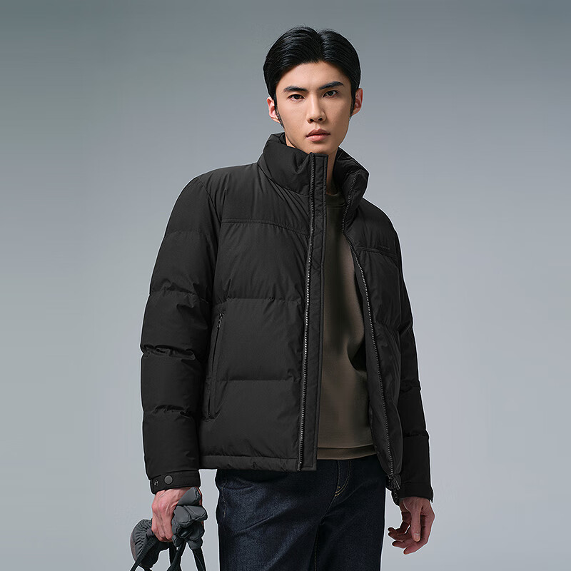Lilan three-proof down jacket men's short stand collar winter jacket 2025 new business casual men's jacket