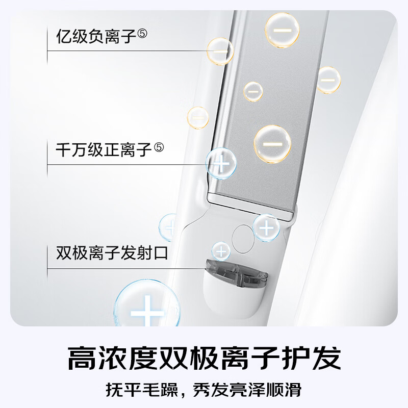 Panasonic glow stick straight clip bipolar ion multifunctional curling perm stick for men with short hair and bangs as a New Year gift for girls EH-HV35