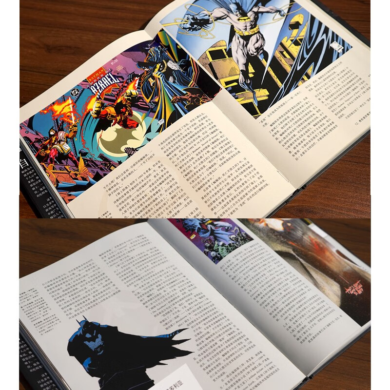 The ultimate visual evolution history of Batman (all the Batman works you want to know are in this book! A comprehensive and accurate interpretation of the entire evolution of the Batman universe over 80 years)