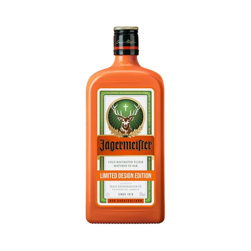 Jagermeister imported from Germany limited edition Orange Feng Po Lang Antler Liqueur 700ml