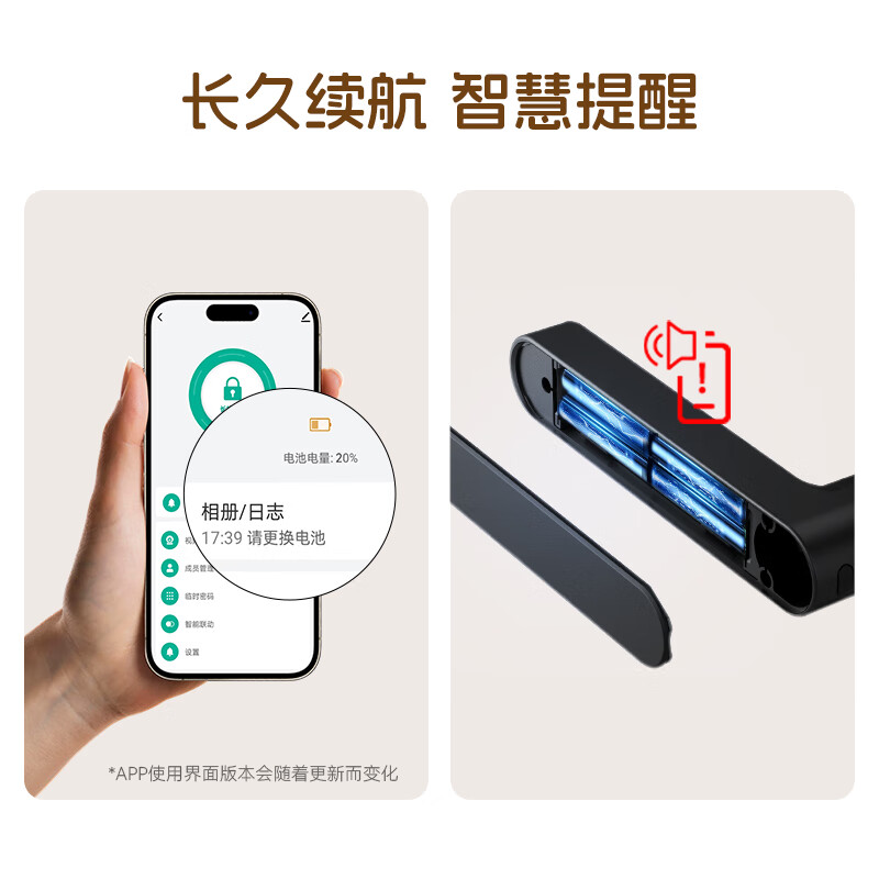 Asia Pacific Tianneng smart bedroom door minimalist wooden door room door household aluminum wooden door indoor door sound insulation durable door smart door S1 Caesar White + magnetic lock (installation included + hardware included)