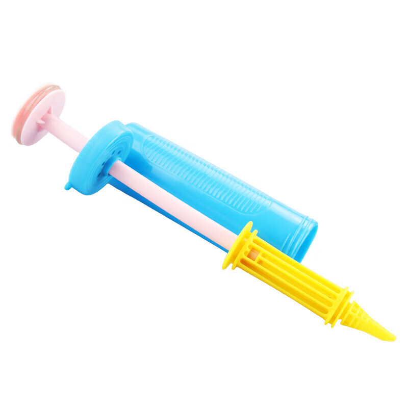 Hasdick Beijing Warehouse Delivery Inflatable Inflator Inflator for Filling Bags Hand Push Inflator Tool Bubble Bag Balloon Inflator Random Color HKT-14