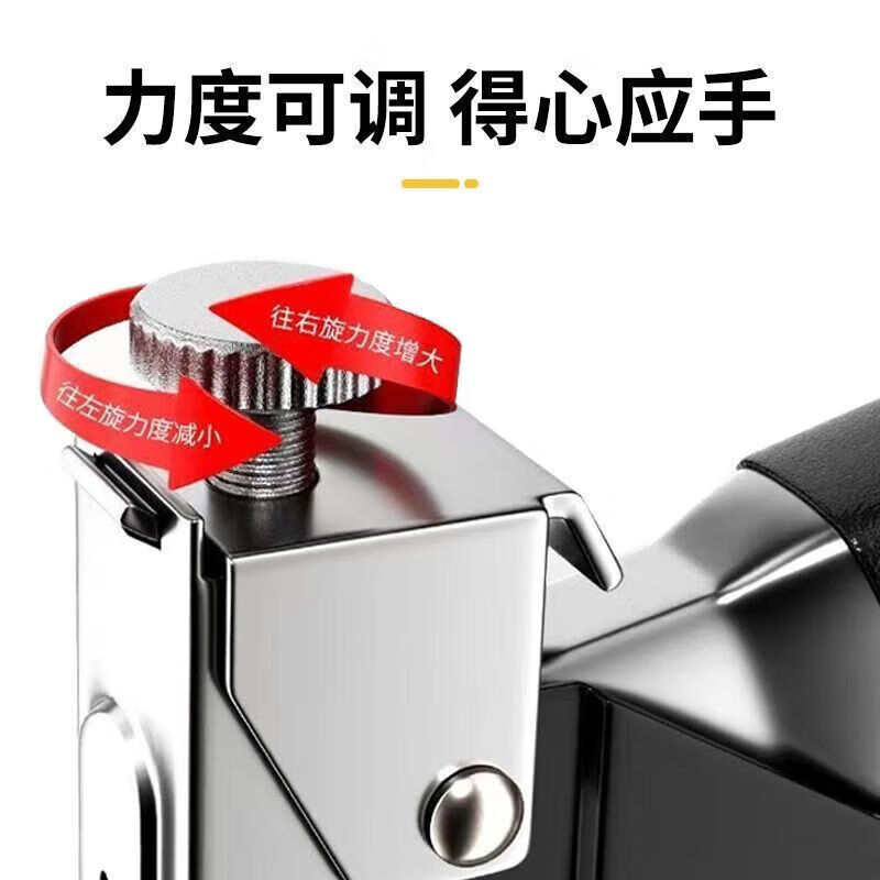 Yanran manual nail gun 5-piece nail gun set nail gun + 1000 nails + nail remover + gloves + pencil