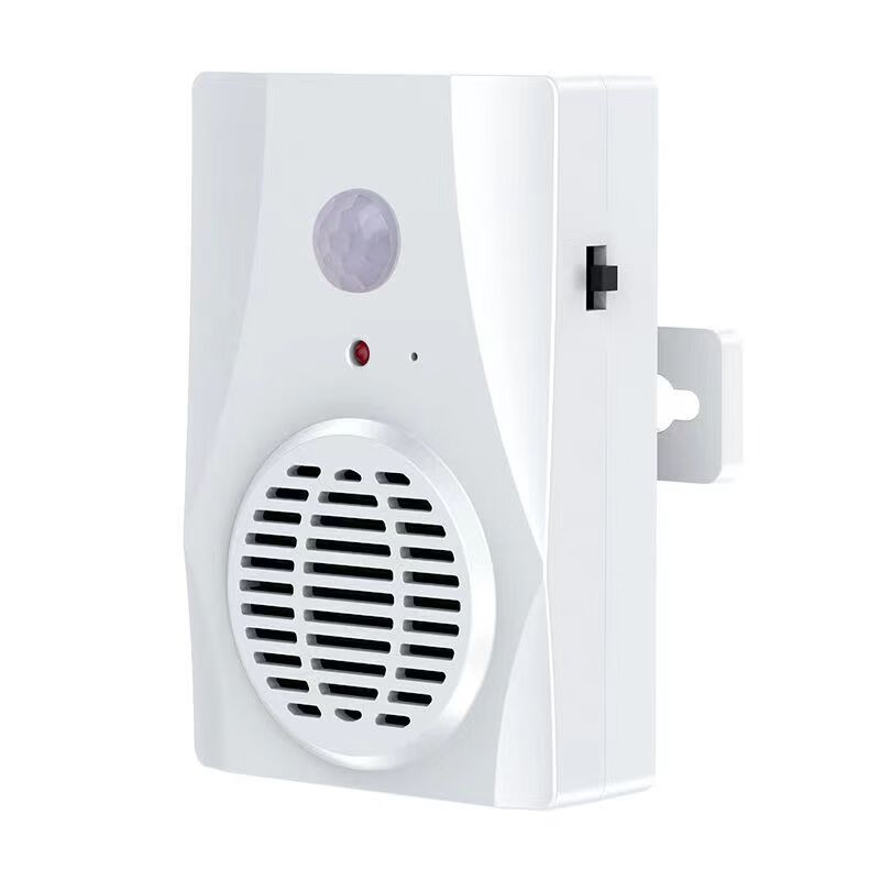 Mo Peng welcome to the door sensor construction site safety voice prompter store sensor doorbell sensor welcome device customizable voice plug-in model one meter data cable plus charging head voice customized model