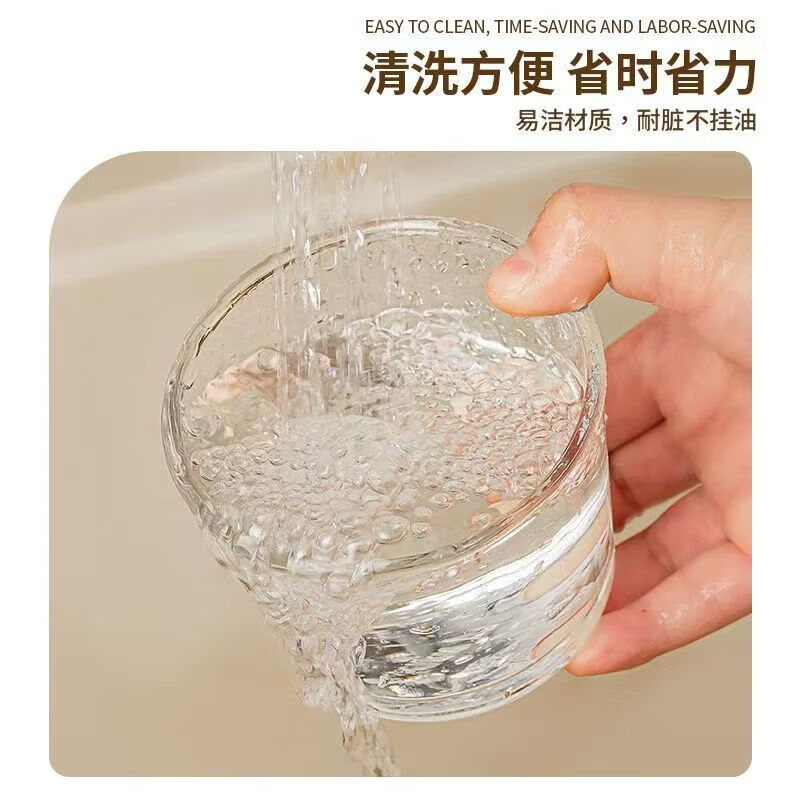 260ml covered pickle bowl, portable side dish and fruit crisper for office workers, kitchen refrigerator with lid, sealed pickles, 6-pack of side dish crisper