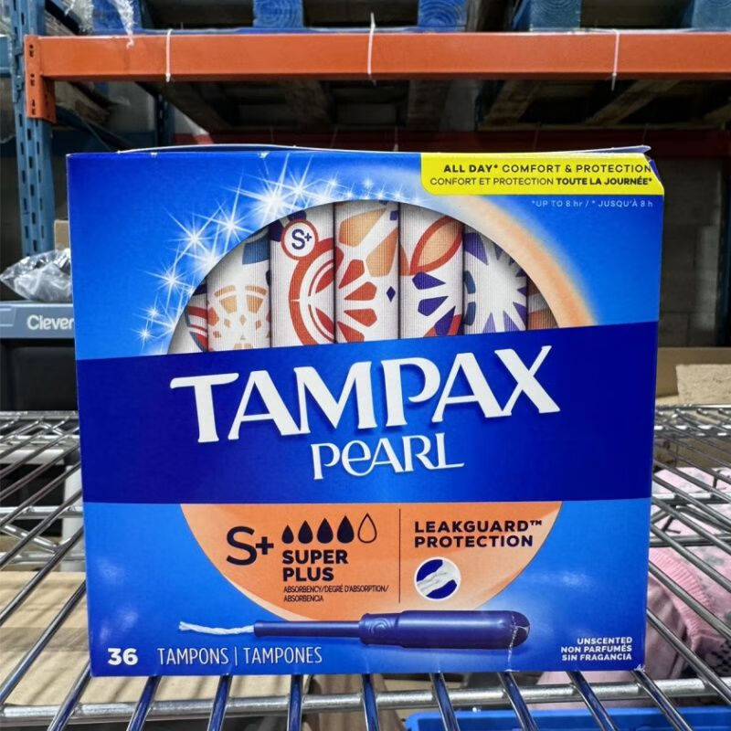 TAMPAX TAMPAX Tampons Domestic Spot Bonded Warehouse Delivery Ultra Large Flow 32 Count