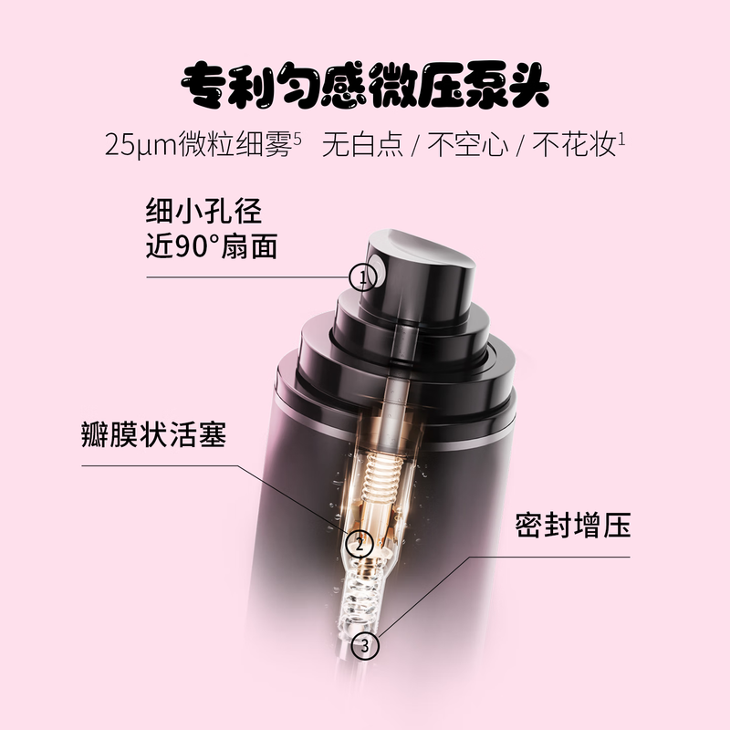 PRAMY cooperation model makeup setting spray 100ml soft focus matte long-lasting makeup oil control moisturizing holiday gift