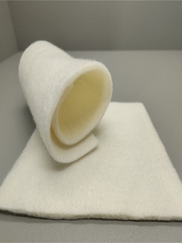 Aramid 1313 high temperature resistant needle felt fire retardant lining insulation material interfinger aramid flame retardant non-woven fabric white 200g/ length 1m*width 1.5m thickness 21
