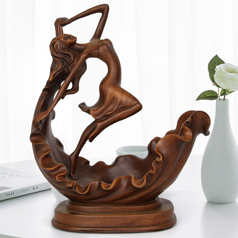 Shantou Lincun European-style creative beauty wine rack decoration living room wine cabinet Bogu rack decoration wine bottle storage wine bracket No. 4 dancing beauty wine rack