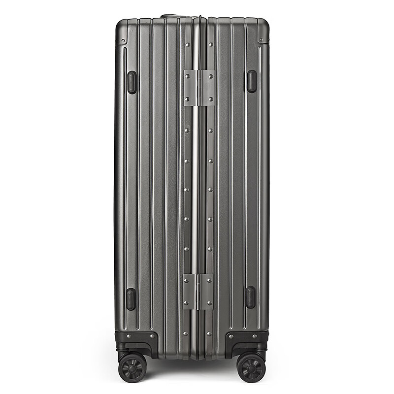 Goldlion suitcase 24-inch checked large-capacity password trolley case for men and women business trip suitcase Valentine's Day and Spring Festival gift silver gray FC334006-P2468 24-inch checked luggage required (suitable for 6-10 day short trips)