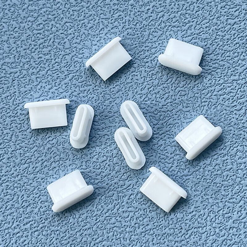 Type-C interface dust-proof plug is suitable for Apple 15/16 Huawei USB-C mobile phone charging port plug data cable Xiaomi OPPO Honor VIVO power hole plug waterproof plug 5 black + 5 white, free small storage box