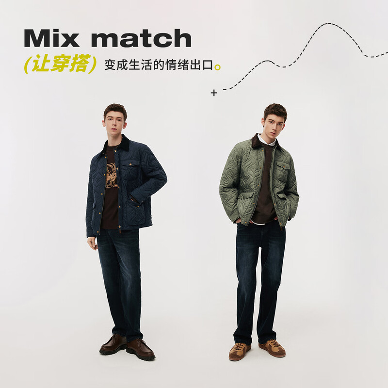 NVG YOUNG Italian small sailing casual workwear lapel shirt jacket thickened men's warm fur collar cotton jacket